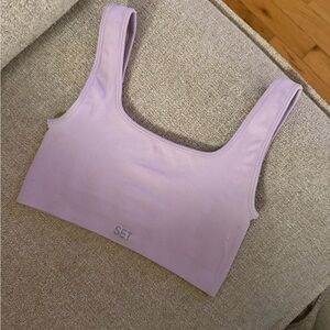 SET Active Lilac Sports Bra